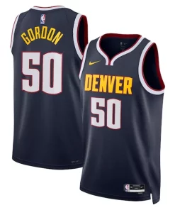 Aaron Gordon Denver Nuggets Nike Unisex Swingman Replica Prime Jersey Icon Edition Navy