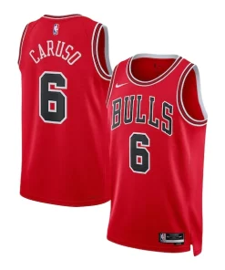 Alex Caruso Chicago Bulls Nike Unisex Swingman Jersey Icon Magnifique Edition Red