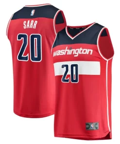 Alexandre Sarr Notable Washington Wizards Fast Break Replica Player Jersey Icon Edition Red
