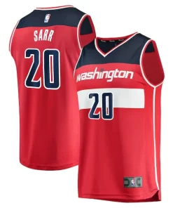 Alexandre Sarr Washington Wizards Youth Fast Break Bold Replica Player Jersey Icon Edition Red