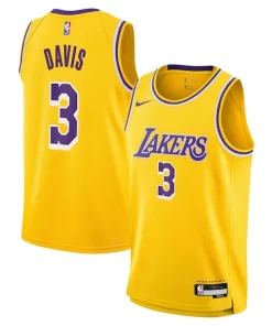 Anthony Davis Los Angeles Lakers Nike Youth Swingman Jersey Icon Edition Prime Gold