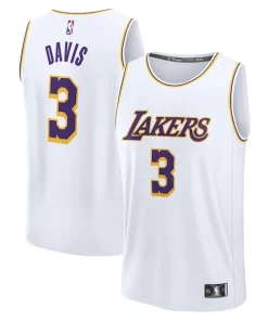 Anthony Davis Los Angeles Lakers Youth Fast Splendide Break Replica Player Jersey Association Edition White