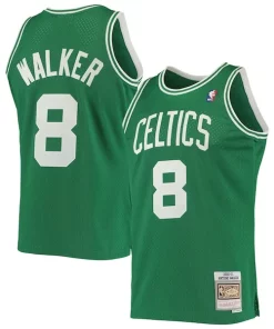 Antoine Walker Boston Celtics 2001/02 Hardwood Classics Swingman Jersey Kelly Green Magnifique