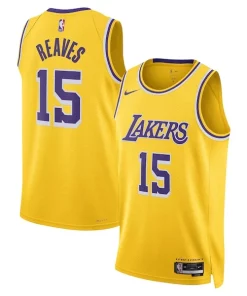 Austin Reaves Los Angeles Lakers Nike Unisex Swingman Luxueux Jersey Icon Edition Gold