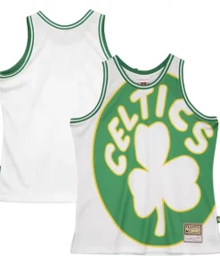 Boston Celtics Hardwood Classics Blown Out Fashion Jersey White Authentique