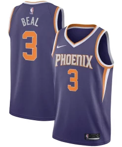 Bradley Beal Phoenix Suns Nike Unisex Swingman Jersey Icon Refiné Edition Purple