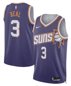 Bradley Beal Phoenix Suns Nike Unisex Swingman Jersey Icon Edition Personalisable Purple