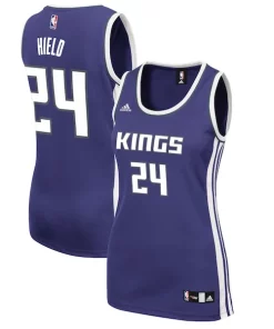 Buddy Hield Sacramento Kings adidas Incontournable Women's Road Replica Jersey Purple