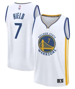 Buddy Vibrant Hield Golden State Warriors Fast Break Replica Player Jersey Association Edition White