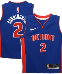 Cade Cunningham Detroit Pistons Nike Toddler Swingman Player Authentique Jersey Icon Edition Blue