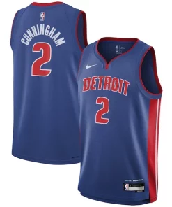 Cade Cunningham Detroit Pistons Nike Youth Prime Swingman Jersey Icon Edition Blue