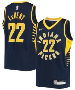Caris LeVert Indiana Pacers Unique Nike Youth Swingman Jersey Icon Edition Navy