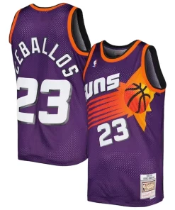 Cedric Ceballos Phoenix Suns 1992/93 Hardwood Classics Swingman Jersey Moderne Purple
