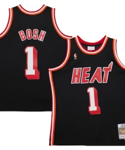 Chris Bosh Miami Heat Captivant 2013/14 Hardwood Classics Swingman Jersey Black