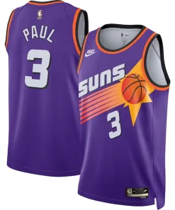 Chris Paul Admirable Phoenix Suns Nike Swingman Jersey Classic Edition Purple