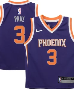 Chris Paul Phoenix Premium Suns Nike Preschool 2021/22 Replica Jersey Icon Edition Purple