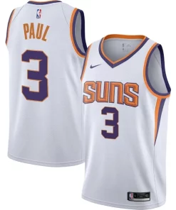 Chris Paul Phoenix Suns Authentique Nike Youth Swingman Jersey Association Edition White/Purple
