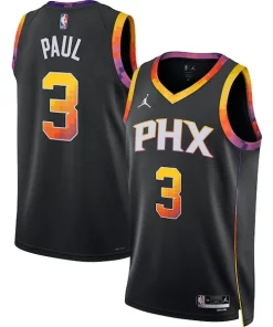 Chris Paul Phoenix Suns Jordan Brand Unisex Swingman Jersey Refiné Statement Edition Black