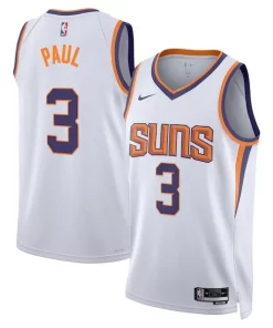 Chris Paul Phoenix Suns Nike Unisex Swingman Jersey Incontournable Association Edition White/Purple