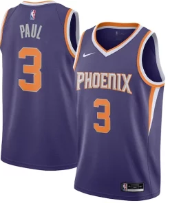 Chris Paul Unique Phoenix Suns Nike 2020/21 Swingman Jersey Purple Icon Edition