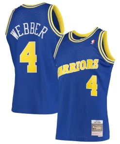 Chris Webber Golden State Warriors 1993/94 Hardwood Classics Swingman Jersey Bold Royal