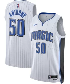 Cole Anthony Orlando Magic Nike Unisex Swingman Jersey Association Edition White/Black Charming