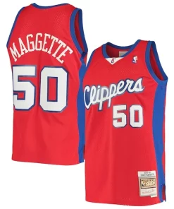 Corey Maggette LA Clippers Confortable 2001/02 Hardwood Classics Swingman Jersey Red