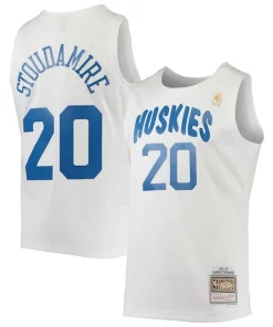 Damon Stoudamire Toronto Raptors 1996/97 Hardwood Classics Swingman Jersey White Magnifique