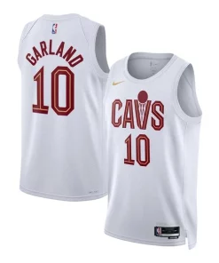 Darius Garland Cleveland Cavaliers Nike Unisex Swingman Jersey Sophistiqué Association Edition White/Wine