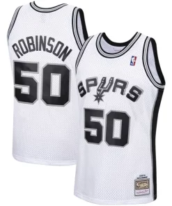 David Robinson San Antonio Spurs Notable 1998/99 Hardwood Classics Swingman Jersey White