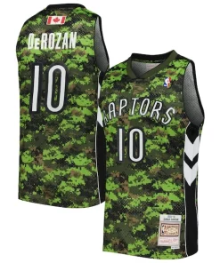 DeMar DeRozan Bold Toronto Raptors 2011/12 Hardwood Classics Swingman Jersey Camo