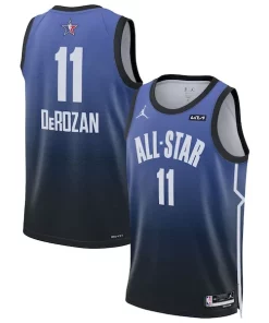 DeMar DeRozan Jordan Brand 2023 NBA Authentique All Star Game Swingman Jersey Blue
