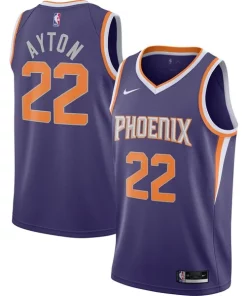 Deandre Ayton Phoenix Suns Nike 2020/21 Splendide Swingman Player Jersey Icon Edition Purple