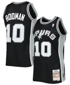 Dennis Rodman San Antonio Spurs Classique 2001/02 Hardwood Classics Swingman Jersey Black