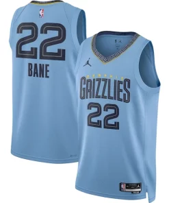 Desmond Bane Memphis Grizzlies Jordan Brand Unisex Splendide Swingman Jersey Statement Edition Light Blue