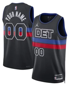 Detroit Pistons Jordan Brand Unisex 2022/23 Swingman Custom Jersey Statement Charming Edition Blue