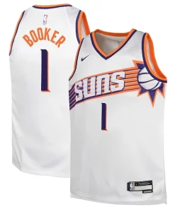 Devin Booker Phoenix Élégant Suns Nike Youth Swingman Jersey Association Edition White