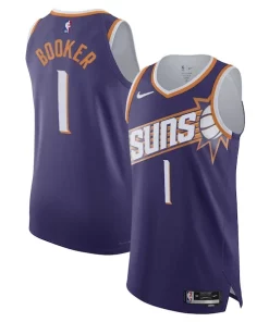 Devin Booker Phoenix Suns Nike Charming Authentic Jersey Icon Edition Purple