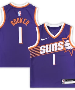 Devin Booker Phoenix Suns Nike Preschool Swingman Player Jersey Icon Edition Purple Incontournable