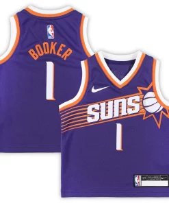 Devin Booker Phoenix Suns Nike Toddler Swingman Player Jersey Incontournable Icon Edition Purple