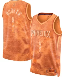 Devin Booker Phoenix Suns Nike Unisex Exclusif Select Series Swingman Jersey Orange
