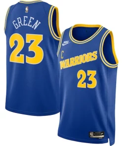 Draymond Green Golden Admirable State Warriors Nike Swingman Jersey Classic Edition Blue
