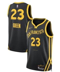 Draymond Green Golden State Warriors Magnifique Nike Unisex 2023/24 Swingman Jersey Black City Edition