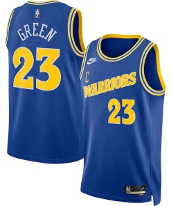 Draymond Green Golden State Warriors Nike Exceptionnel Swingman Jersey Classic Edition Blue