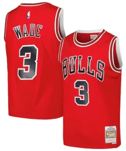 Dwyane Premium Wade Chicago Bulls 2016/17 Hardwood Classics Swingman Jersey Red