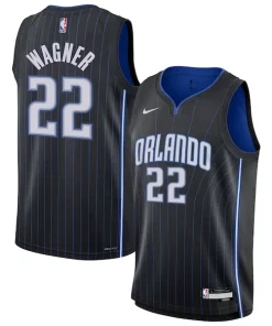 Franz Wagner Moderne Orlando Magic Nike Youth Swingman Jersey Icon Edition Black