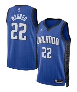 Franz Wagner Orlando Magic Jordan Brand Unisex Swingman Jersey Statement Edition Uniques Blue