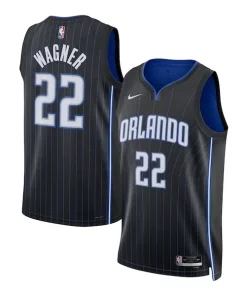 Franz Wagner Orlando Premium Magic Nike Unisex Swingman Jersey Icon Edition Black