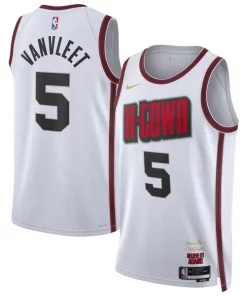 Fred Unique VanVleet Houston Rockets Nike Unisex 2024/25 Swingman Player Jersey City Edition White