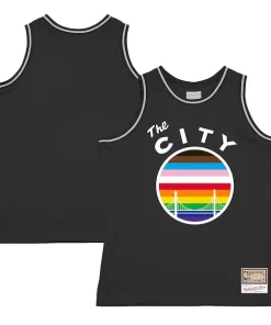 Golden State Warriors Hardwood Classic Sophistiqué Pride Jersey Black